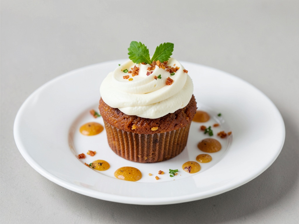 Saftige Karotten-Cupcakes mit Vanille-Frosting