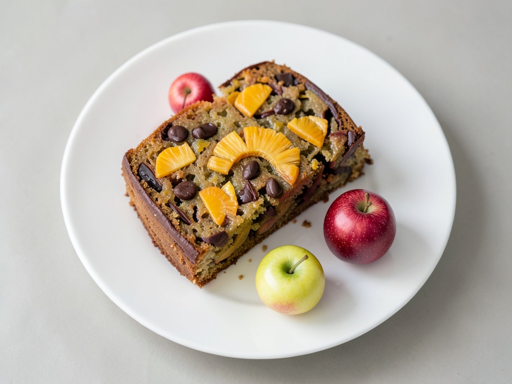 Karottenkuchen mit Schokoananas