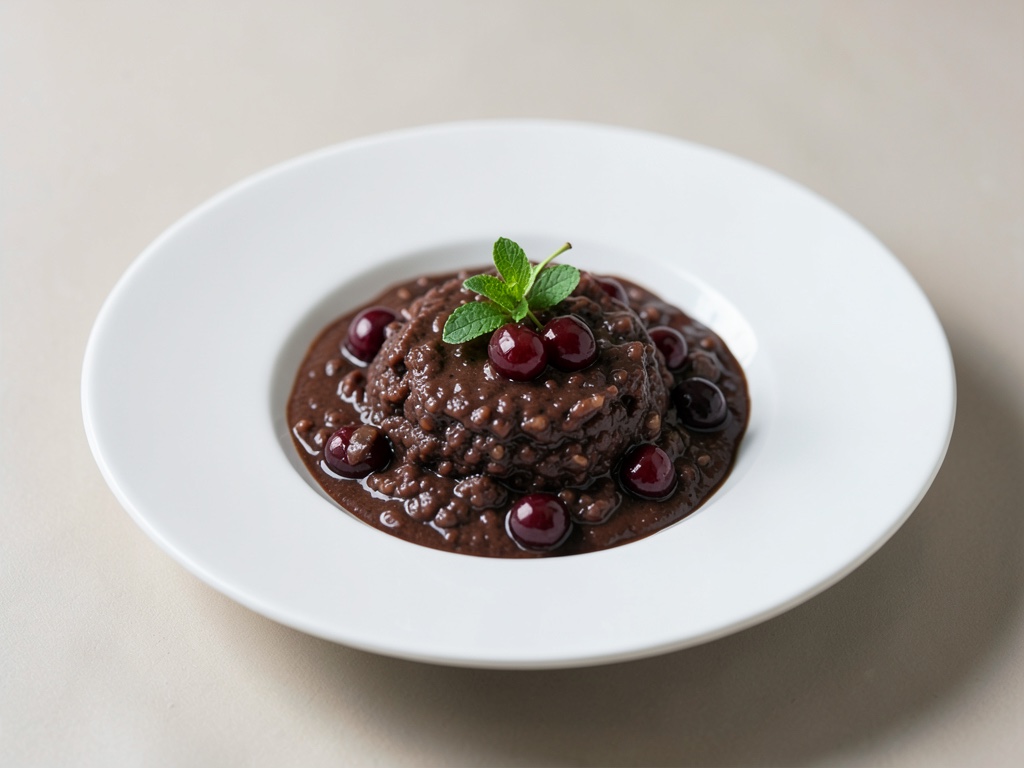 Schokoladen-Kirsch-Frühstück