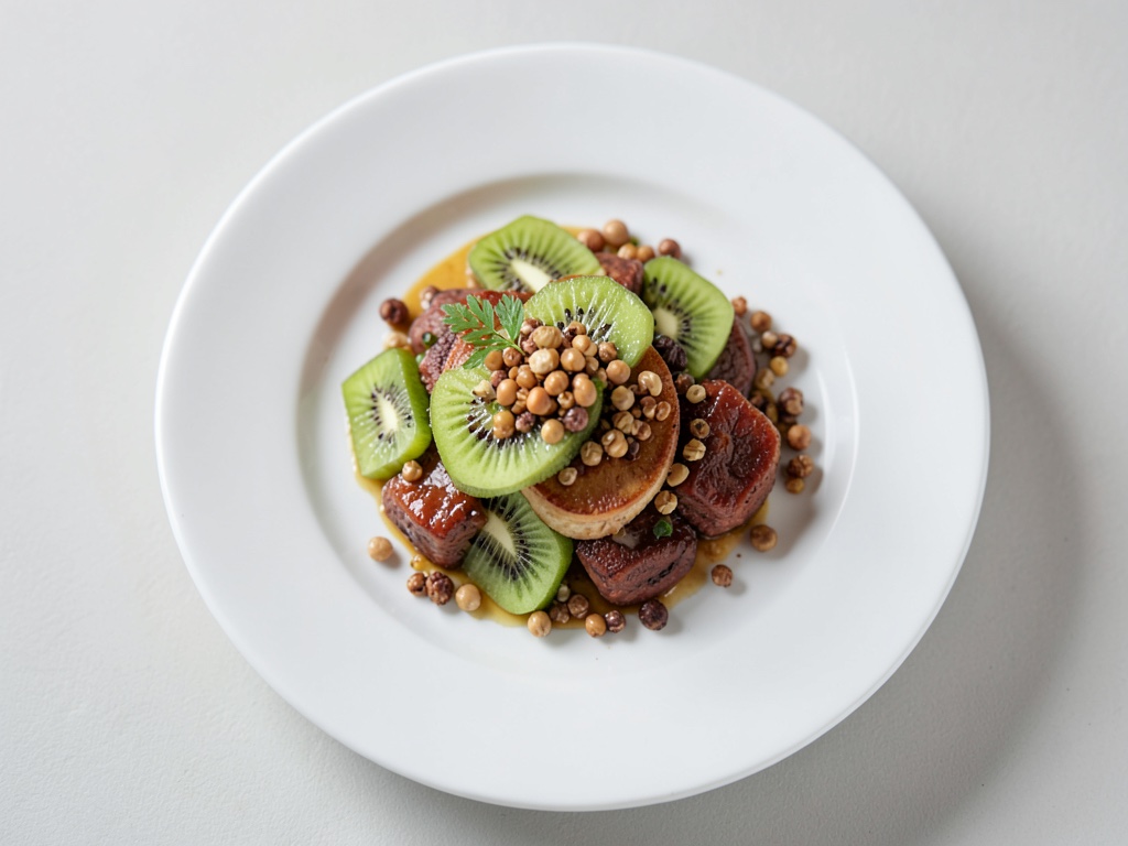 Kiwi y semillas de calabaza