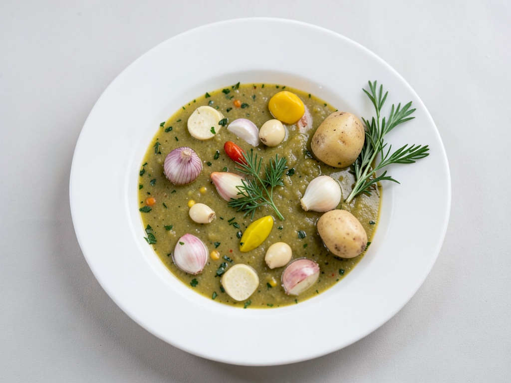 Deliciosa sopa de lentejas con Kasseler y salchichas