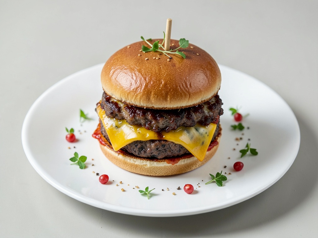 L'hamburger al formaggio schiacciato definitivo