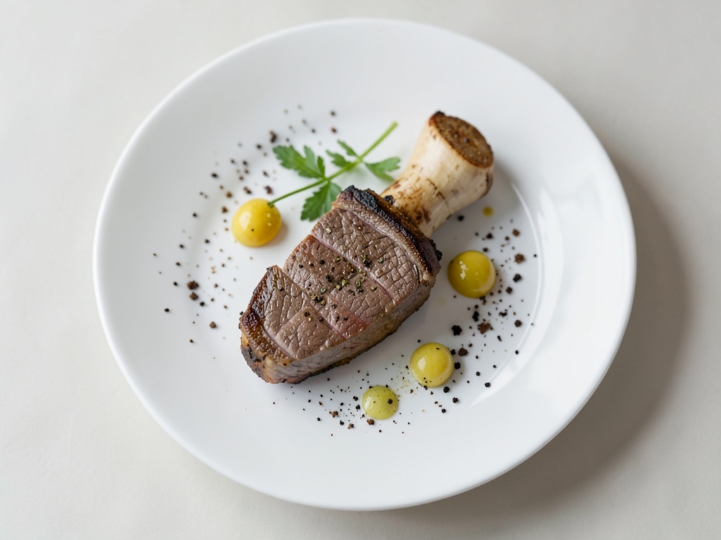 Bistecca di manzo all'aglio