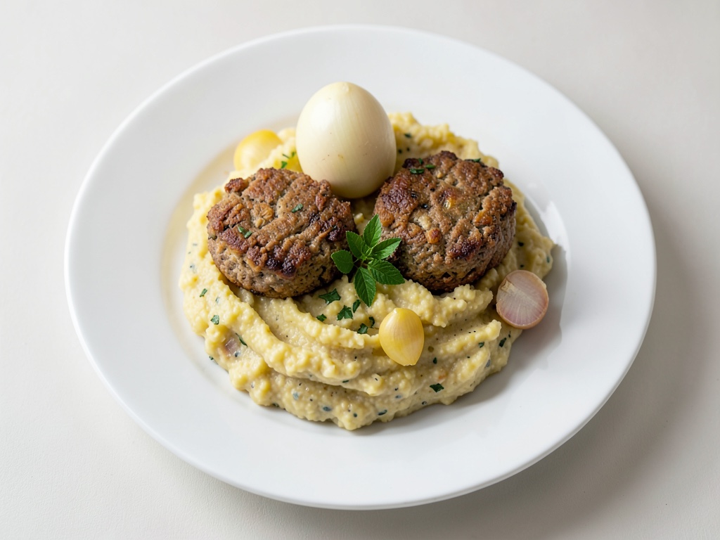 Schwedische Fleischbällchen mit Kartoffelbrei