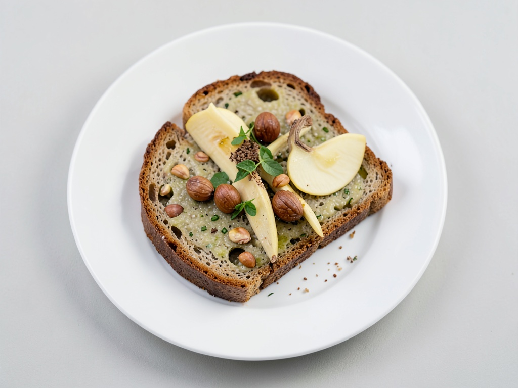 Pane di banane e cocco