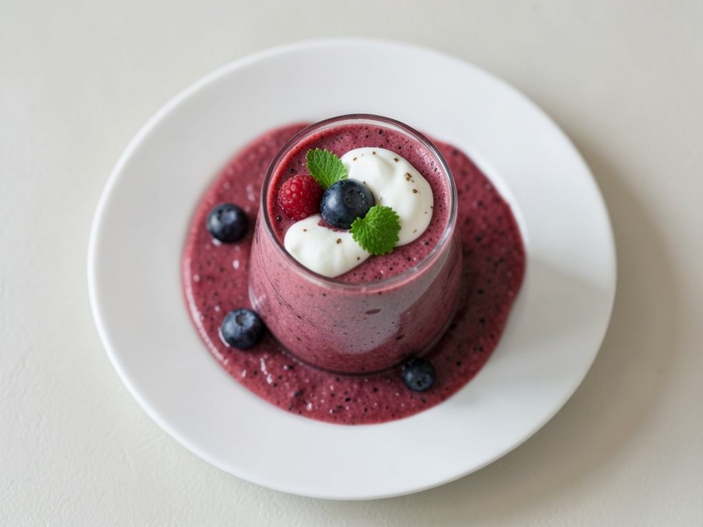 Kokos-Erdbeer-Smoothie