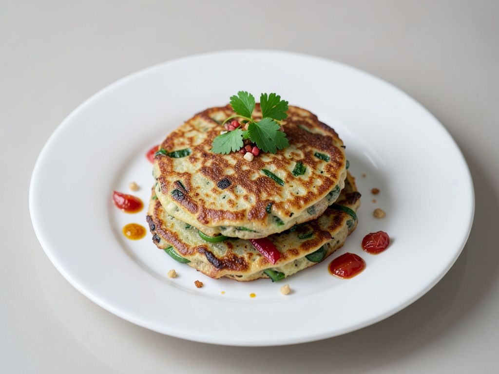 Frittelle di verdure coreane croccanti