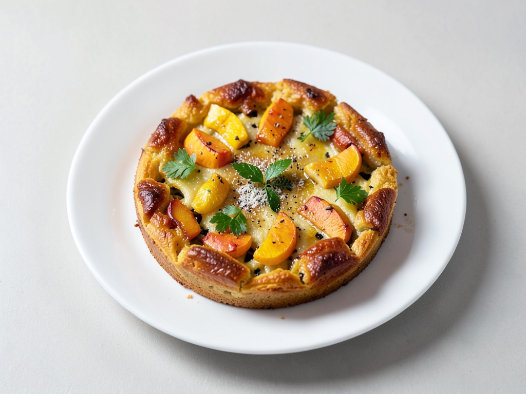 Torta al forno zu zucca e mela