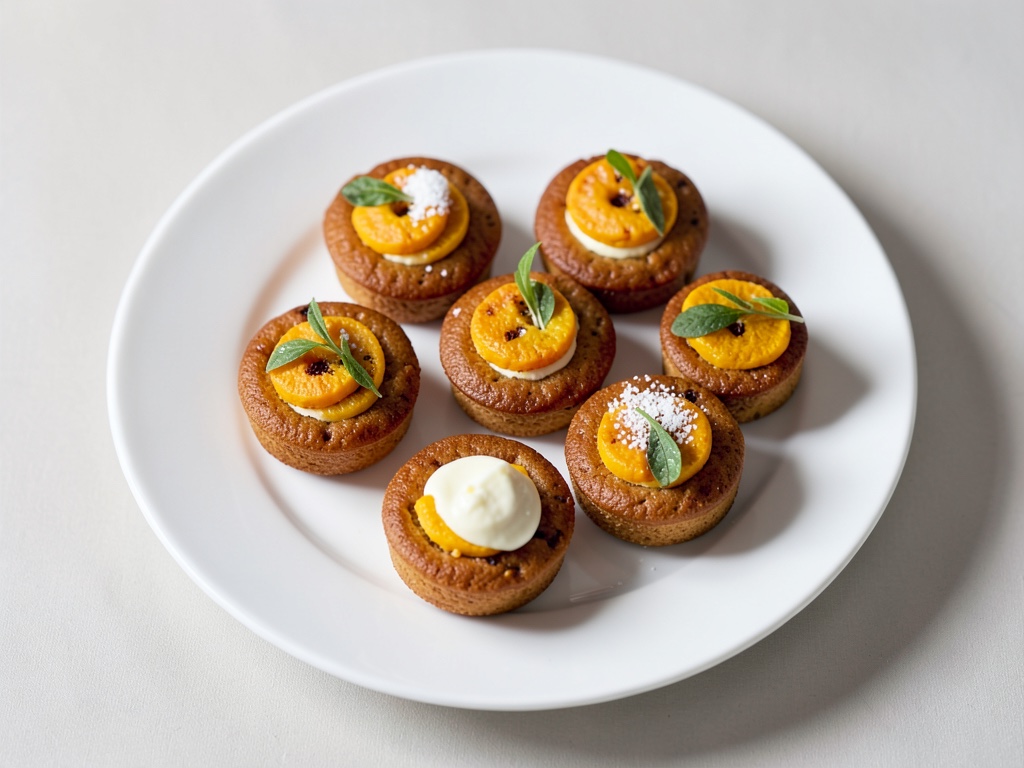 Muffin al zuccotto soffici con crema al formaggio fresco