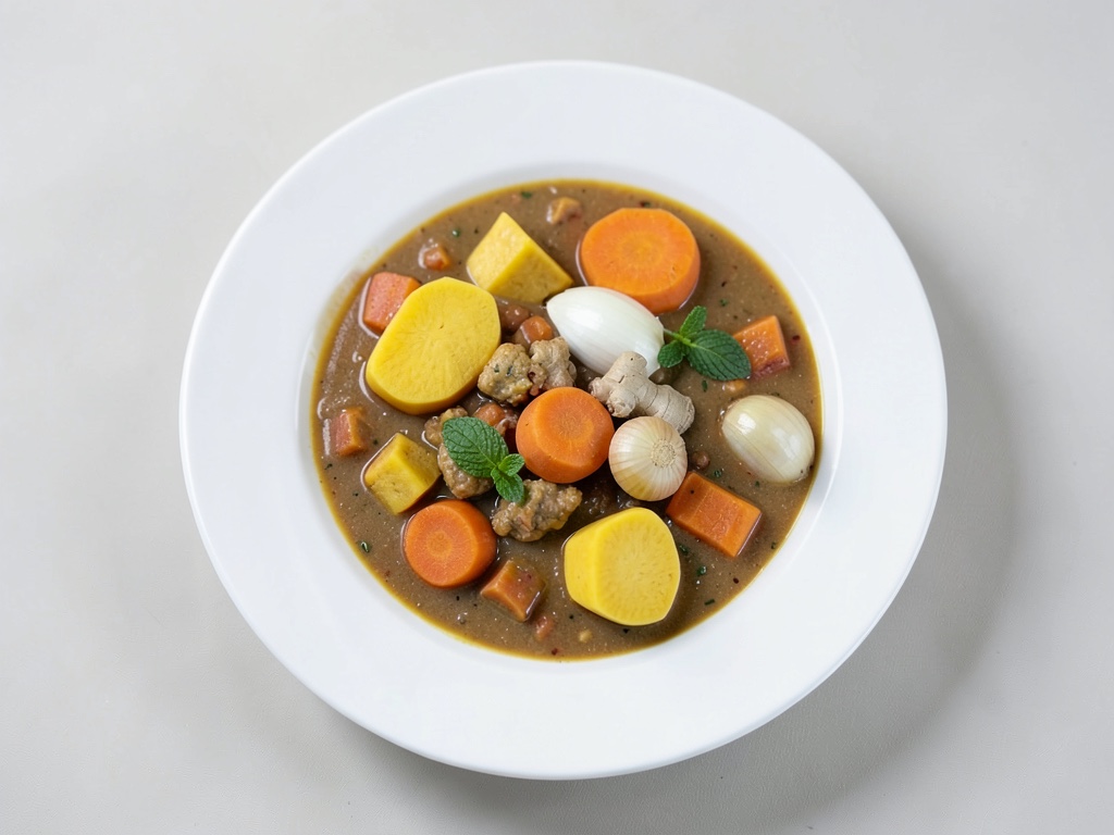 Sopa de calabaza y boniato