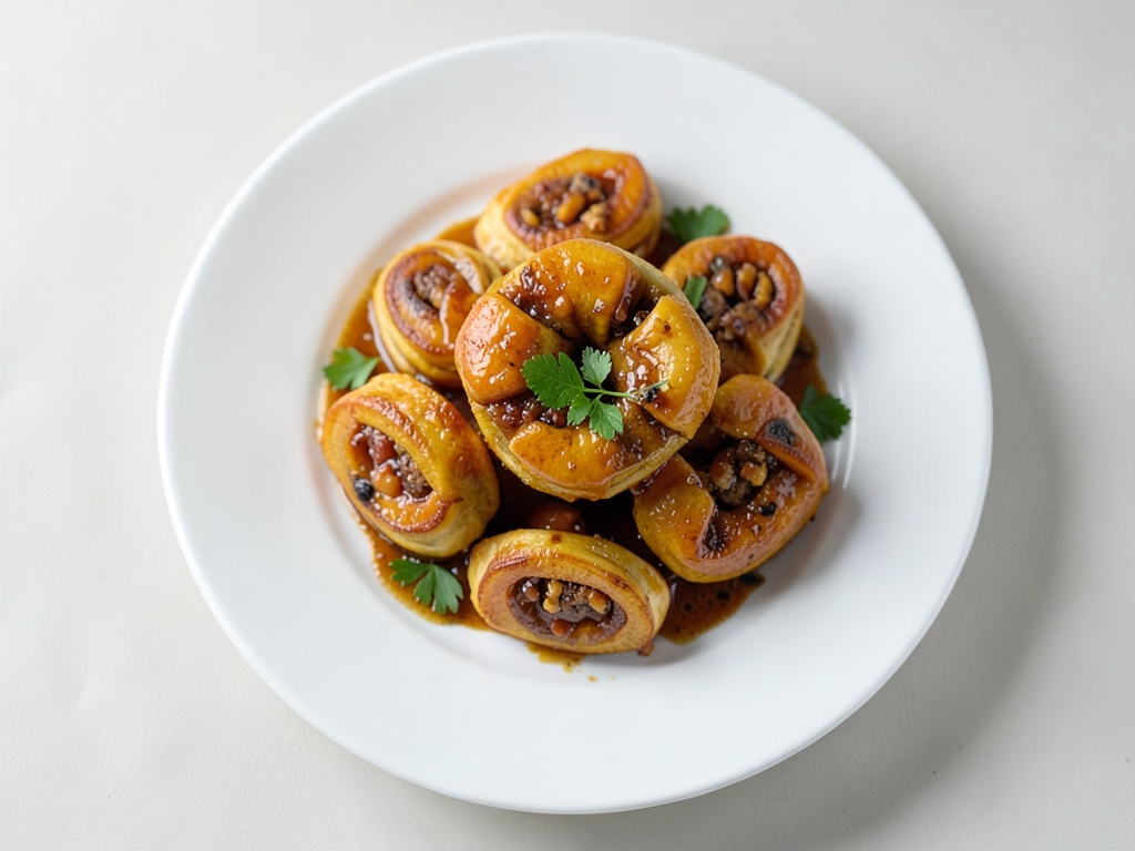 Kürbis-Zimtschnecken