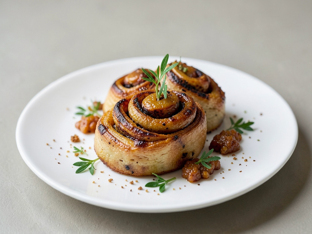 Kürbis-Zimtschnecken
