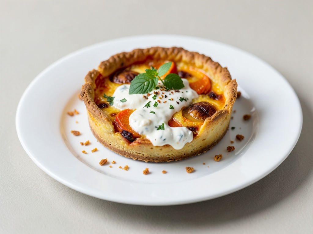 Torta salata alla zucca e feta