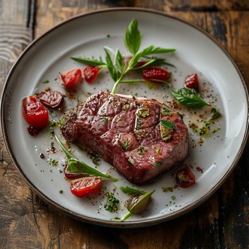 Bistecca di Rib-Eye cotta lentamente