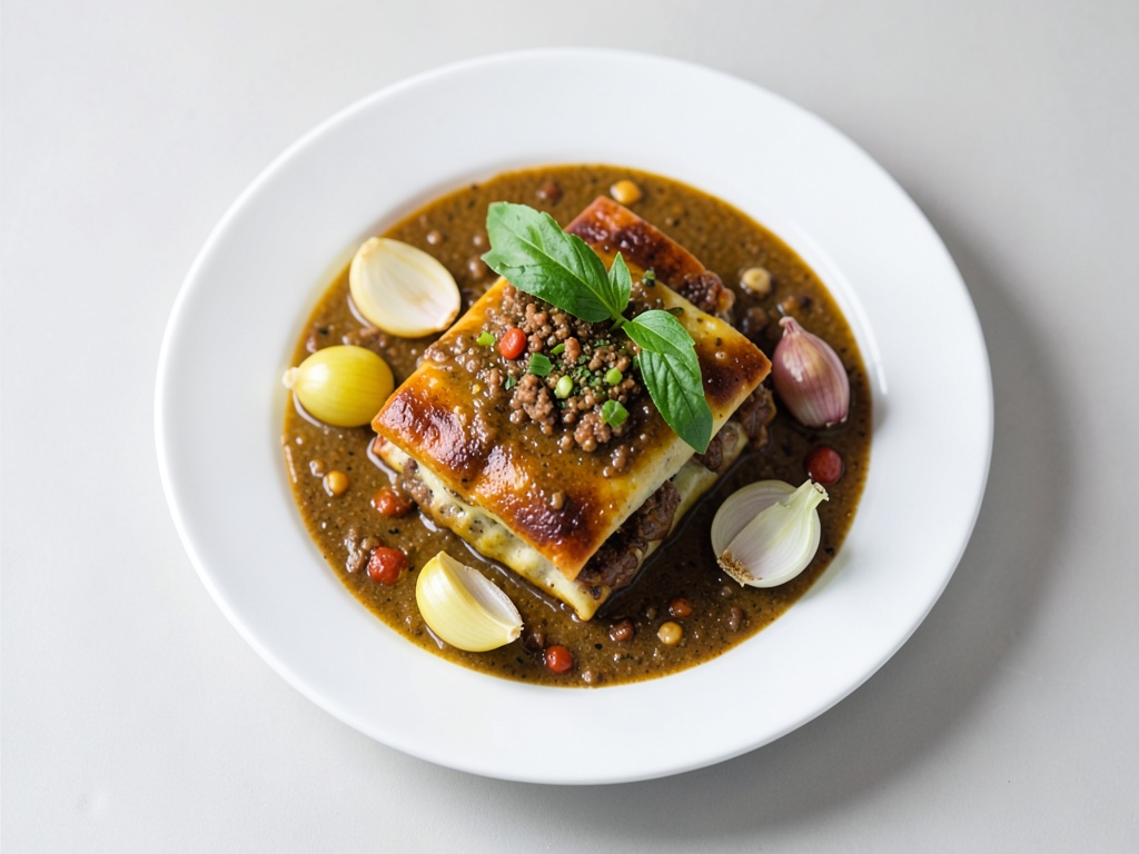 Sopa clásica de lasaña