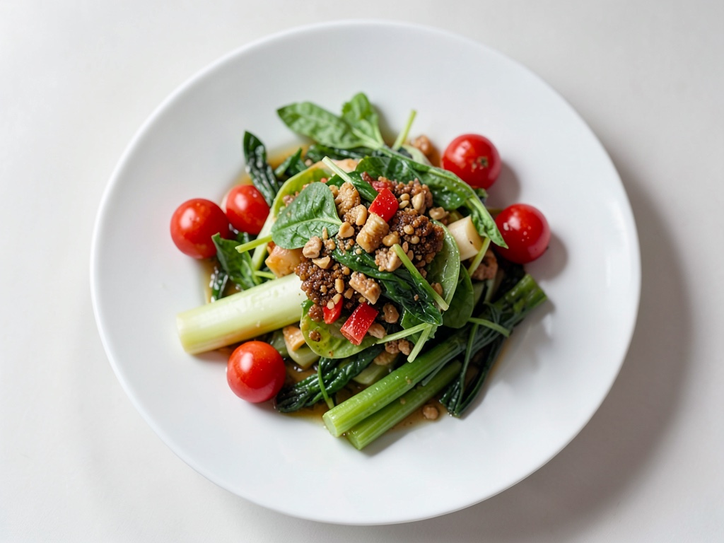 Insalata tiepida di asparagi