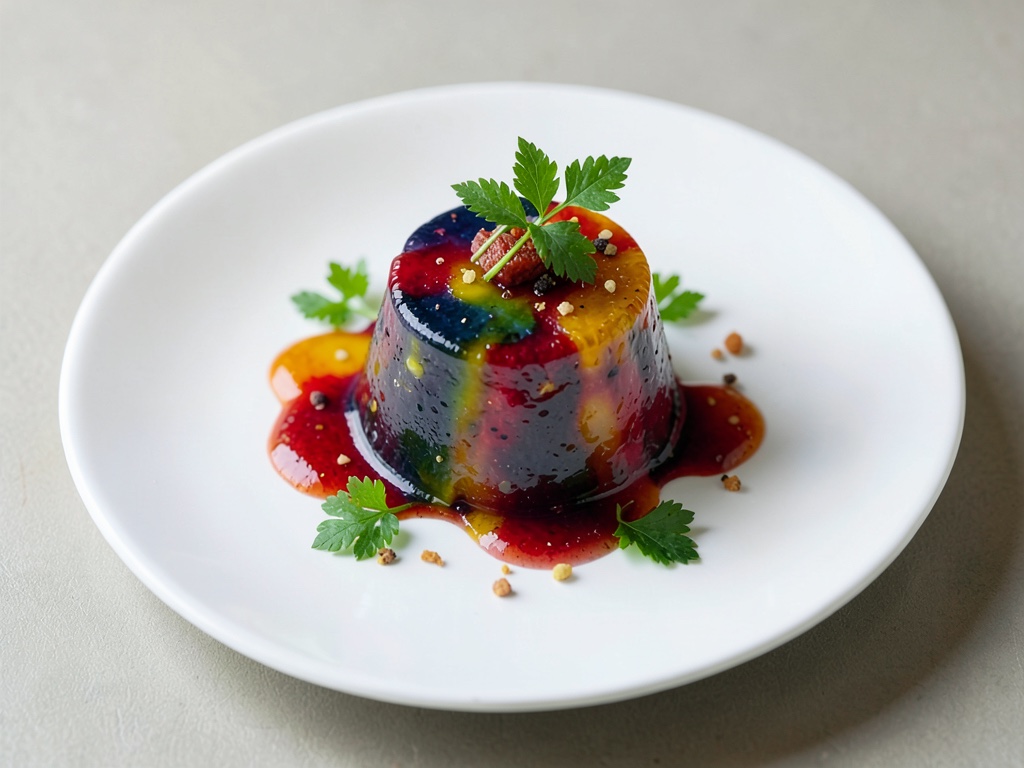 Bunter Wodka-Wackelpudding