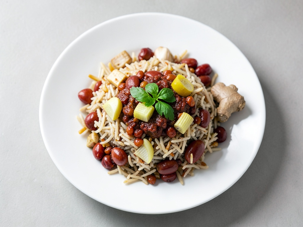 Dal di lenticchie cremoso con riso