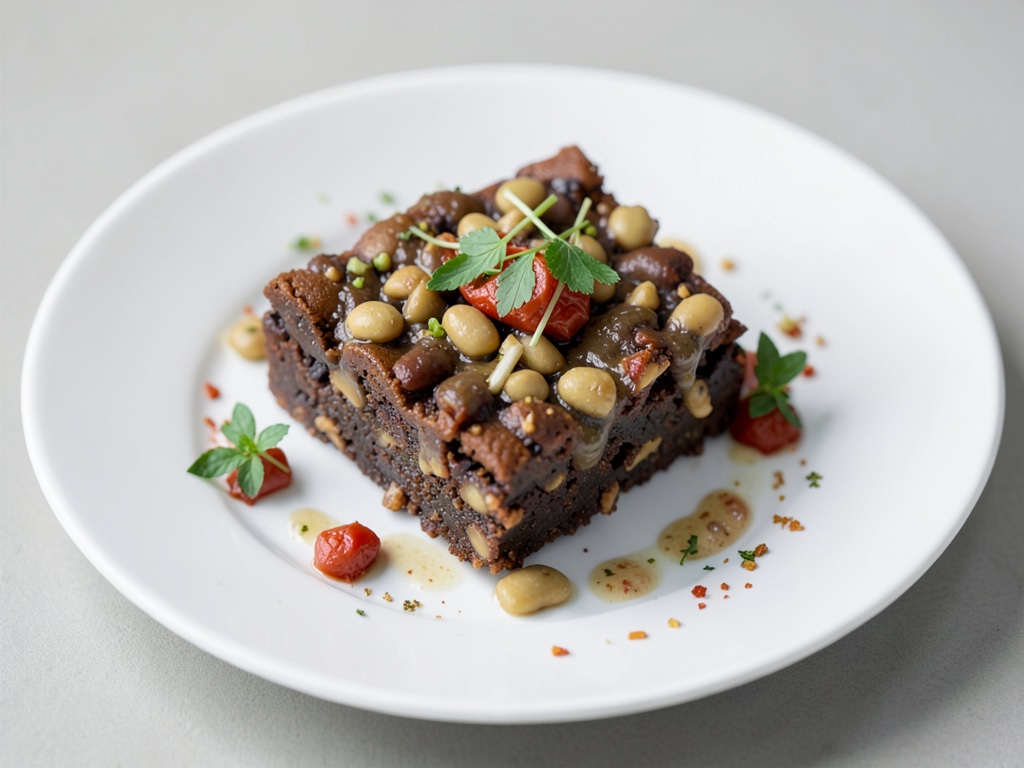 Low-Carb-Brownies mit Bohnen