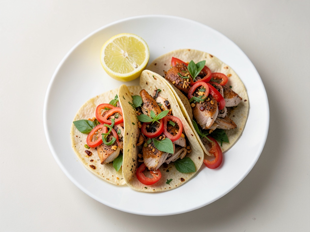 Tacos Low-Carb di Pollo Croccanti