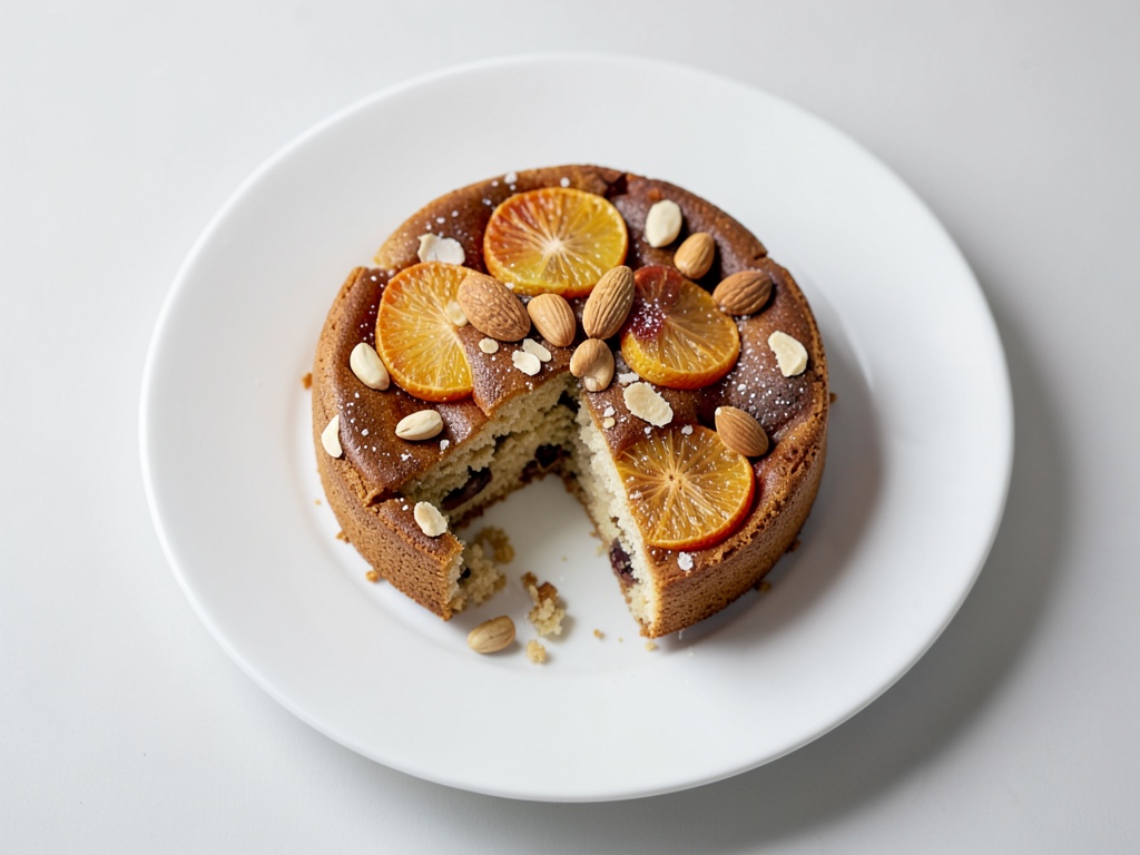Torta alle Mandarine e Mandorle