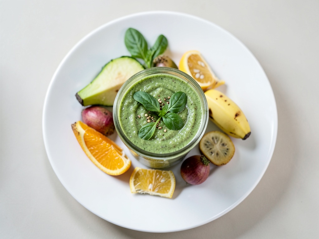 Mandel-Spinat-Smoothie