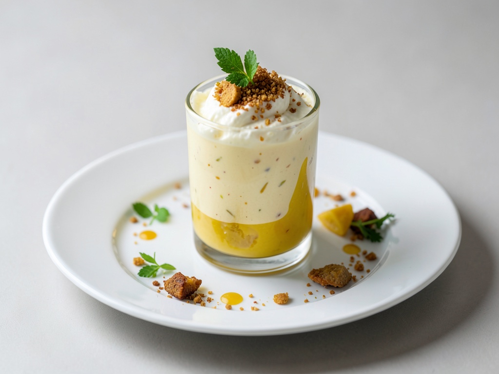 Mango-Lassi-Glasdessert