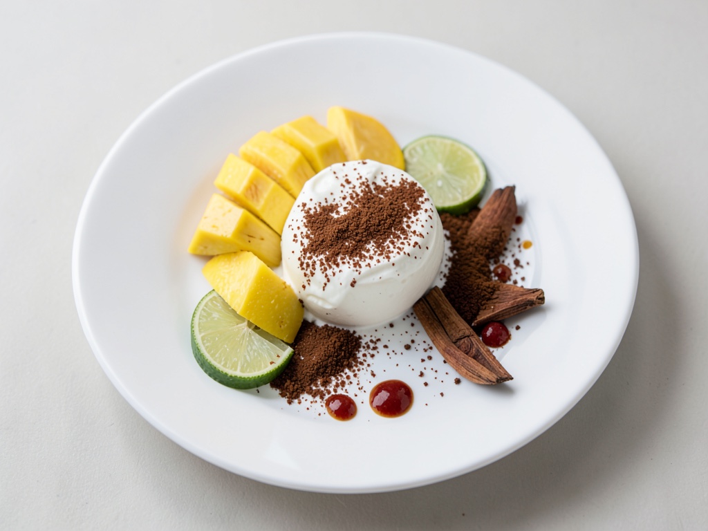 Frische Mango-Kokos-Limo