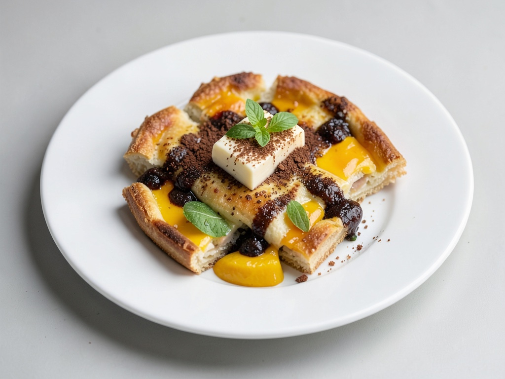 Mangokuchen mit Mojito-Guss