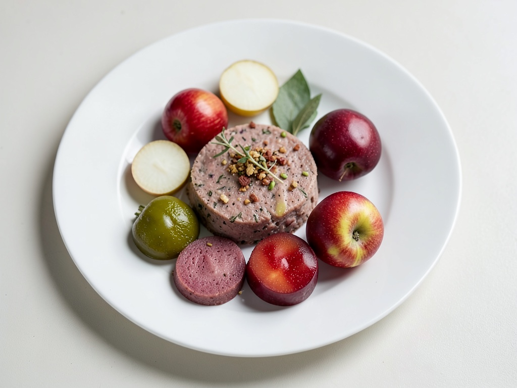 Salade classique de harengs marinés
