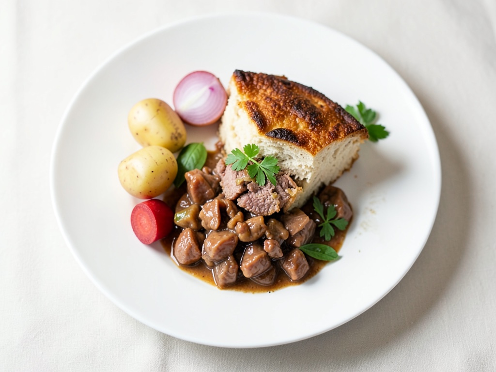 Sfiziosa Torta di Gulasch di Manzo
