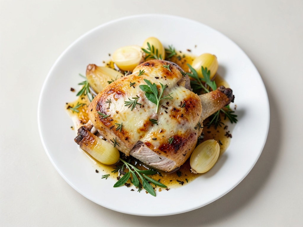 Pollo gratinato con verdure mediterranee