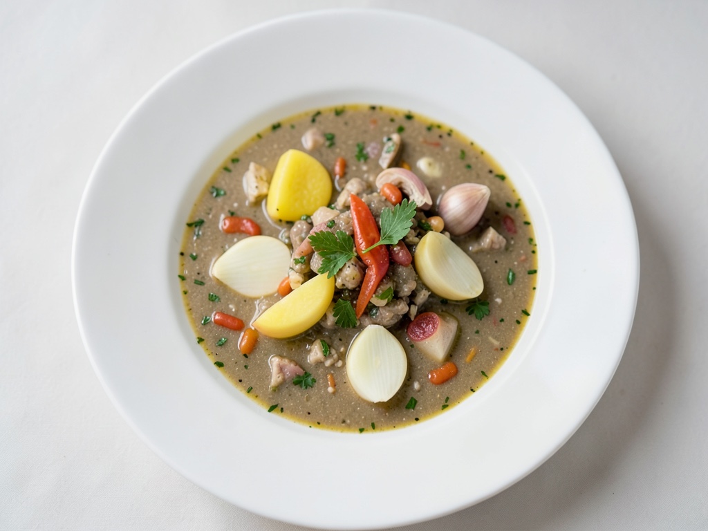 Sopa rápida de mariscos