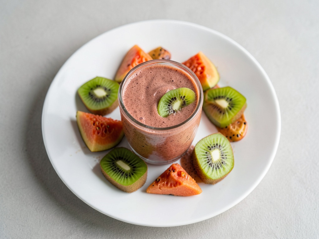 Melonen-Kiwi-Smoothie