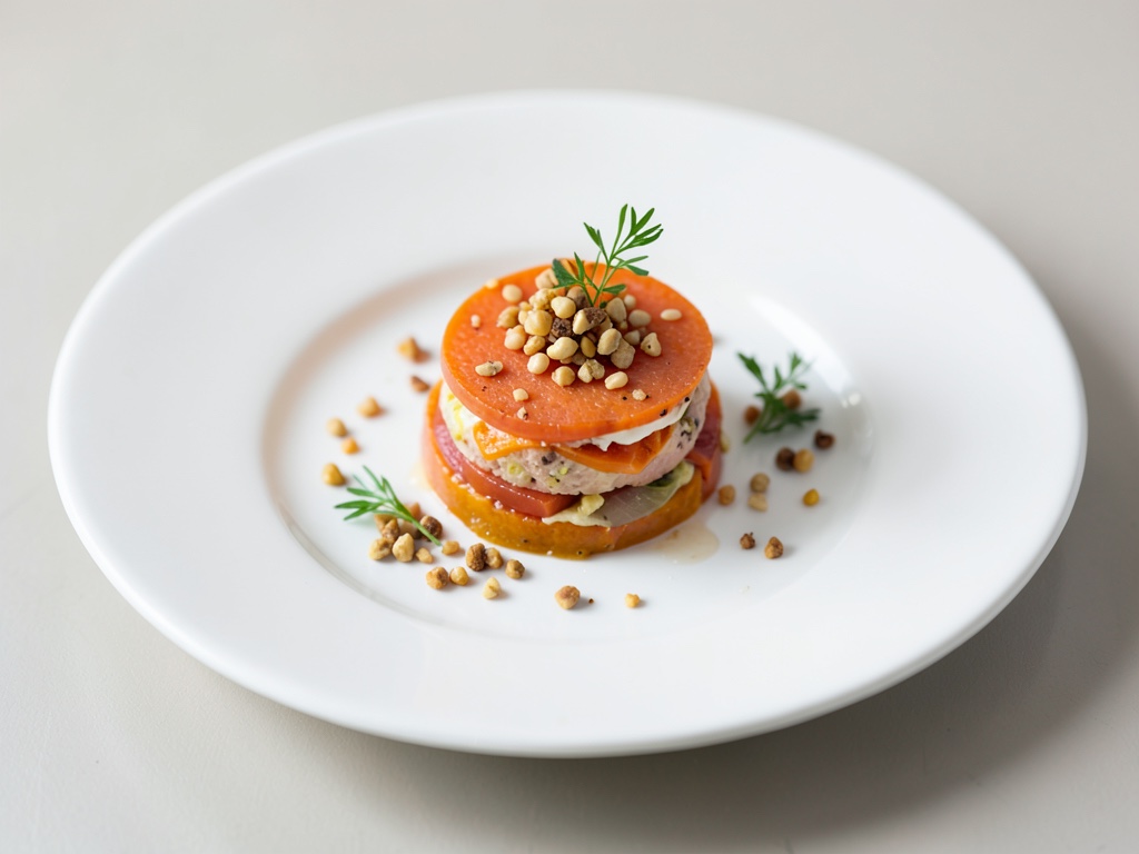 Carpaccio di melone con pinoli