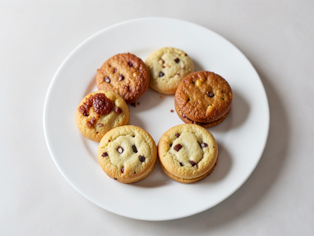 Leche + Galletas de bizcocho