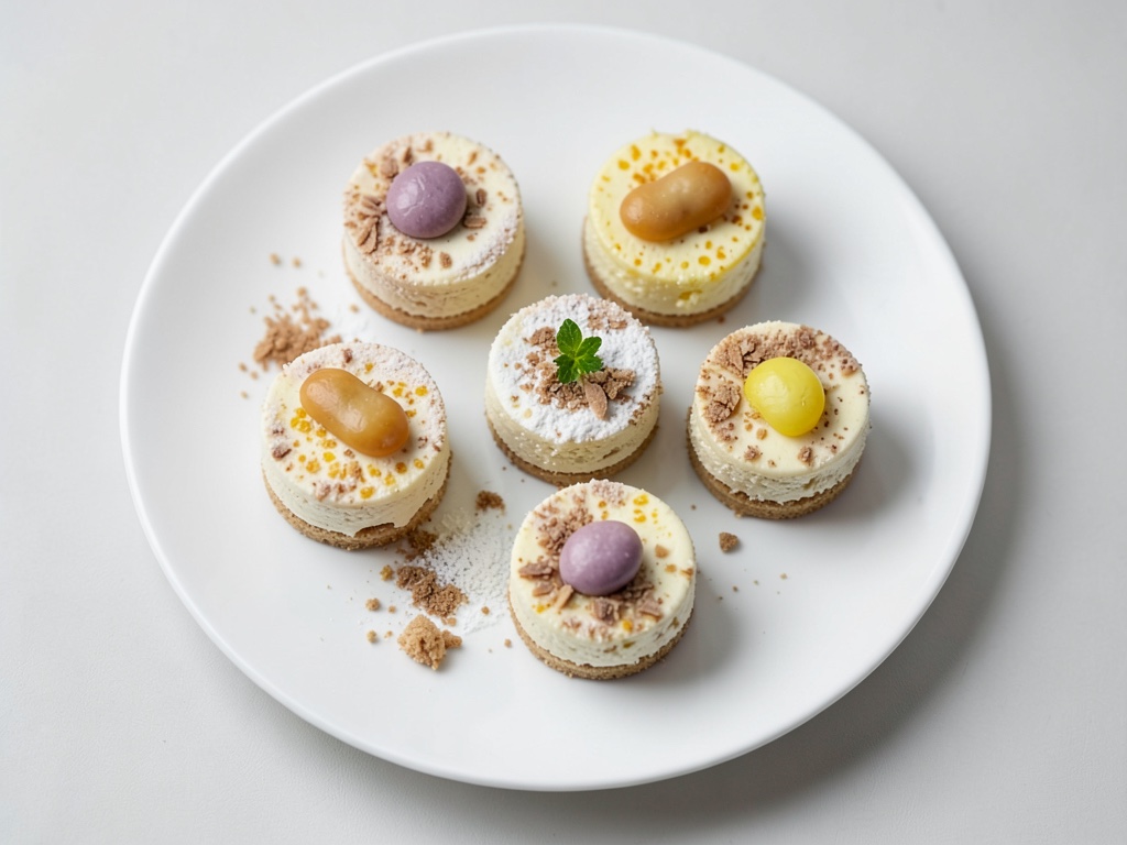 Mini-Limetten-Käsekuchen