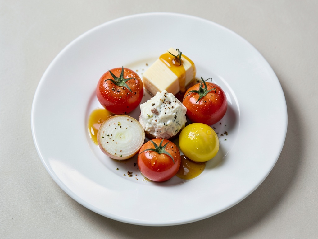 Tomates cerises au fromage de chèvre