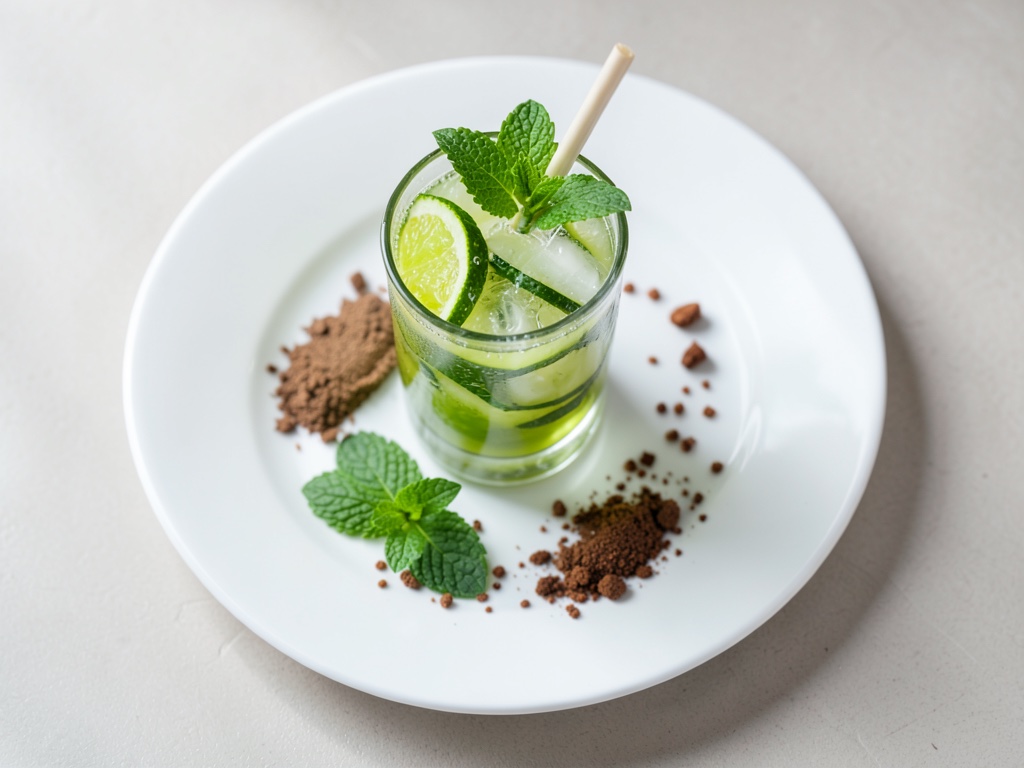 Frischer Mojito Cocktail