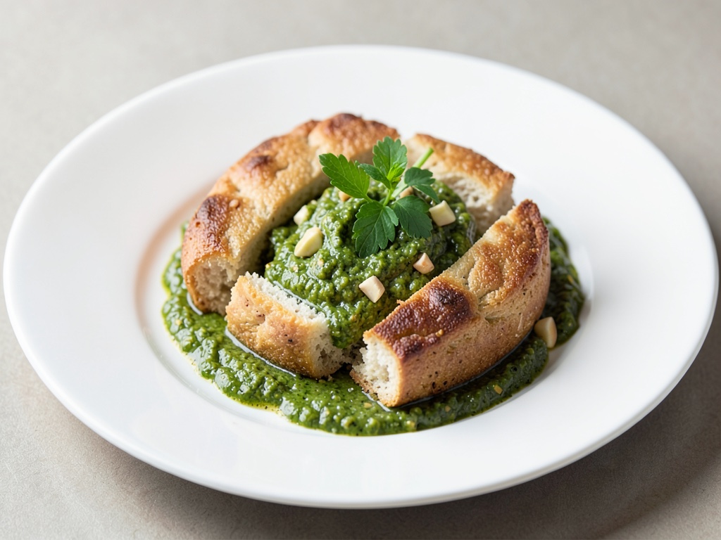 Monkeybread al pesto di aglio orsino