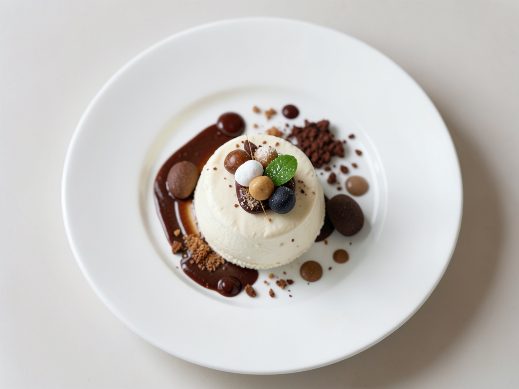 Mousse cremosa al caffè e cioccolato