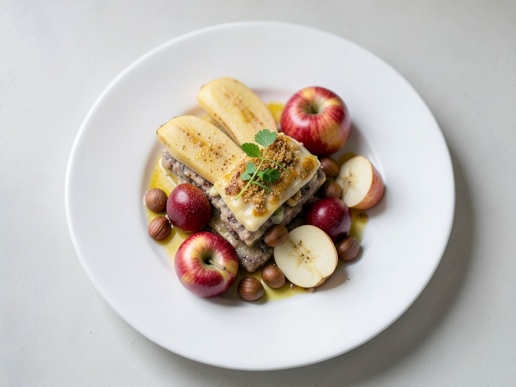 Muesli crujiente con fruta