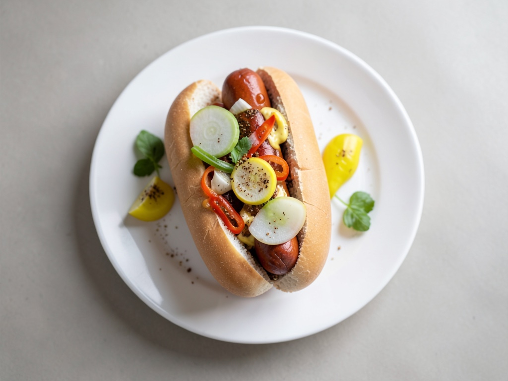 Hot Dog Newyorkese con cipolle caramellate