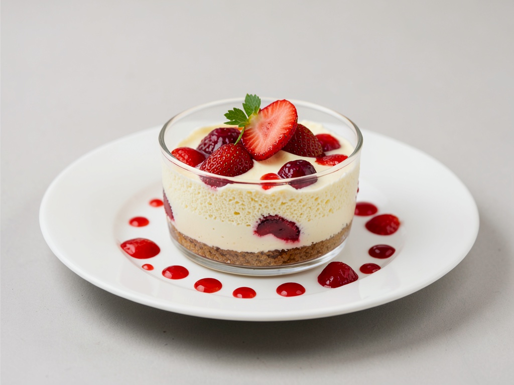 Cheesecake alle fragole in bicchiere senza cottura