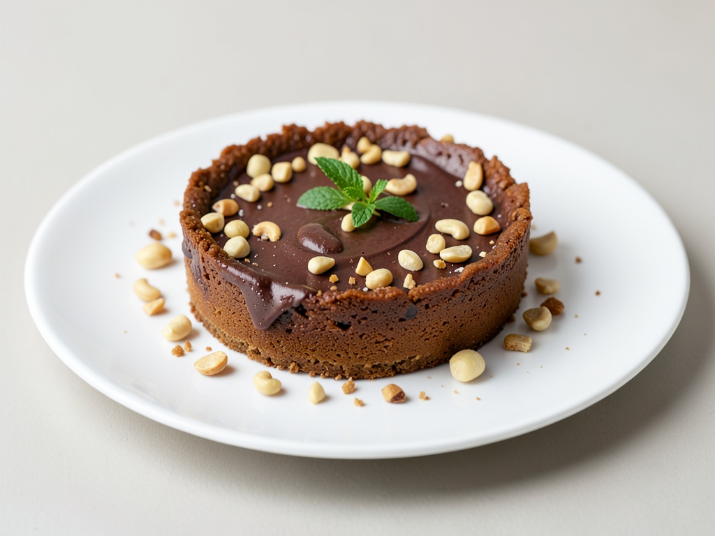 Torta al cioccolato vegana senza cottura con cashew e tofu