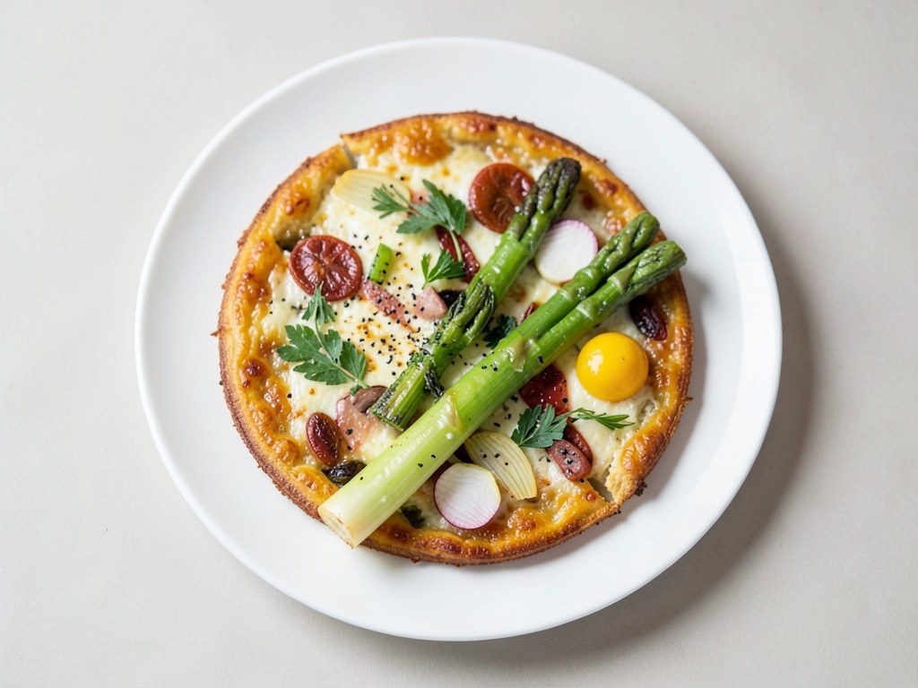 Nudel-Spargel-Frittata
