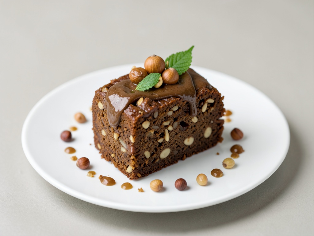 Haselnuss-Nougat-Kastenbrot