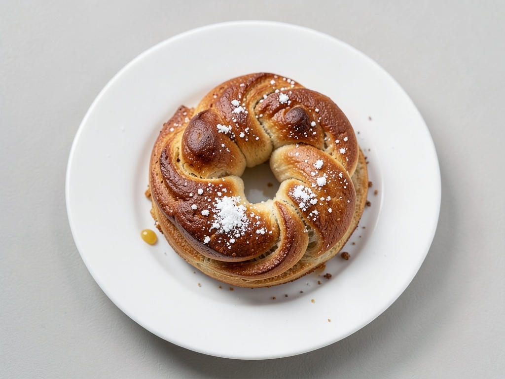 Anelli croccanti alle noci e arancia