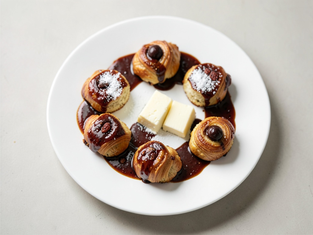 Knusprige Nuss-Schoko-Rollen