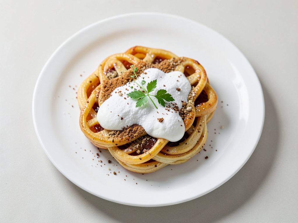 Triangoli croccanti alle noci con glassa al cioccolato